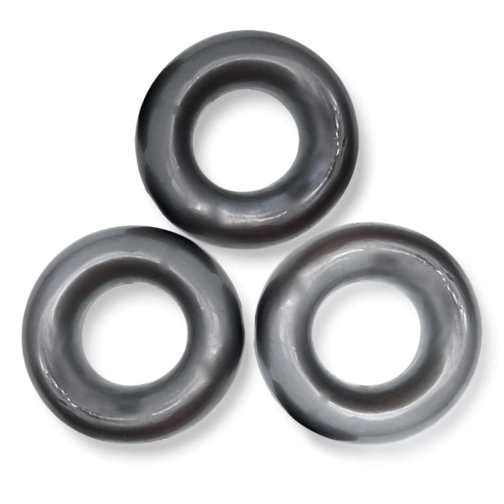 Oxballs Fat Willy 3-Pack Jumbo Cockrings Acero