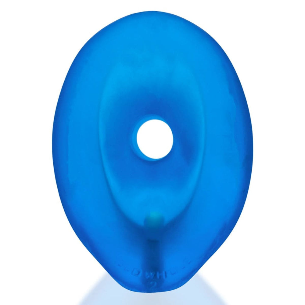 Glowhole 2 Hollow Buttplug With LED Insert Blue Morph Large