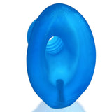 Glowhole 2 holle buttplug met LED -insert blauwe morph groot