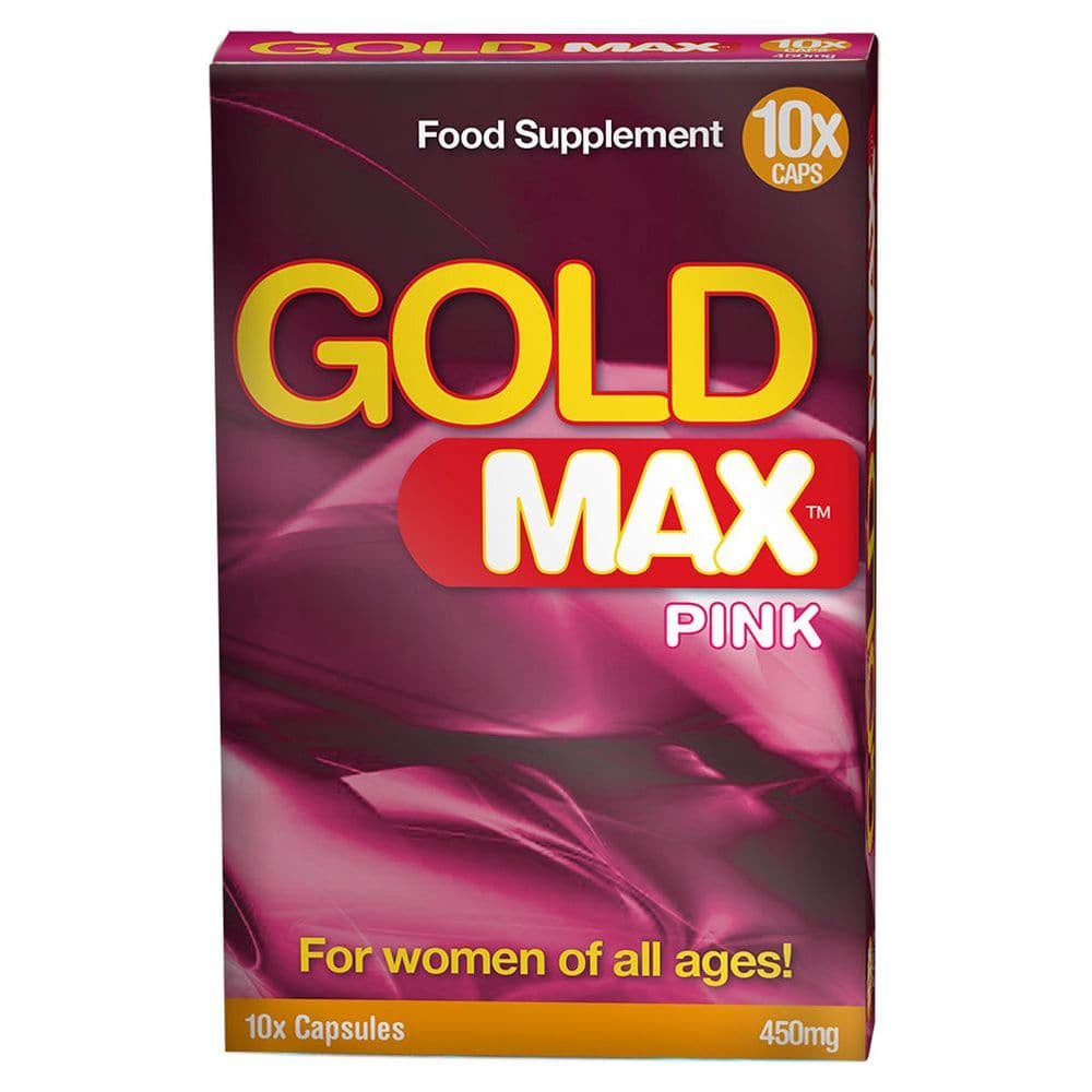 GoldMAX Libido Supplement For Women No Colour 450mg - 10 Pills