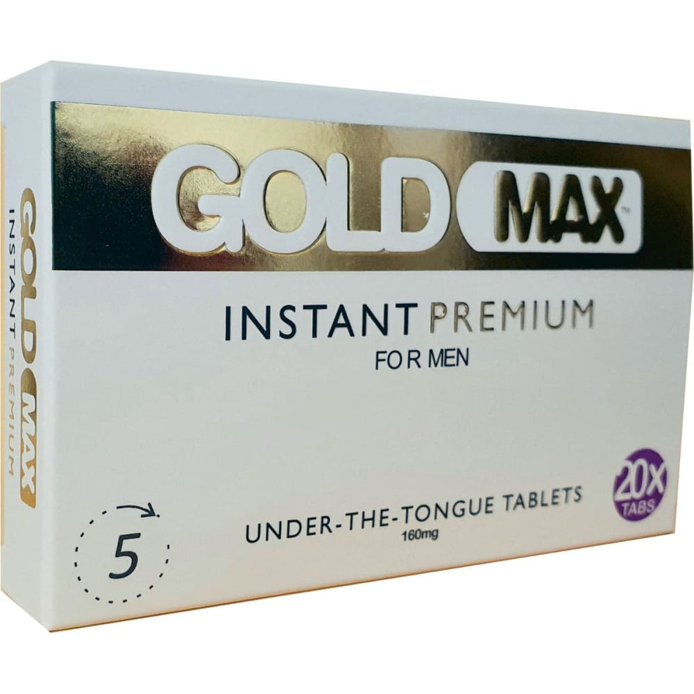 Mejora masculina de Goldmax Instant Premium - 20 píldoras