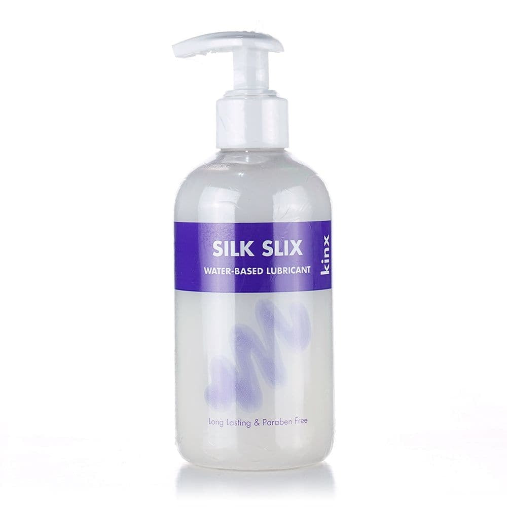 Me You Us Silk Slix Water Based Lubricant Pump Bottle White 250 ml