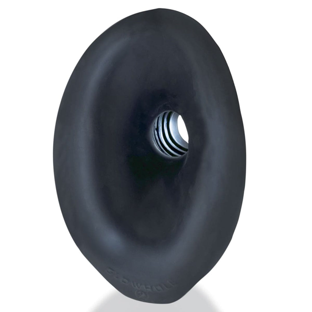Oxballs Morphhole 1 Gaper Plug Negro Hielo Pequeño