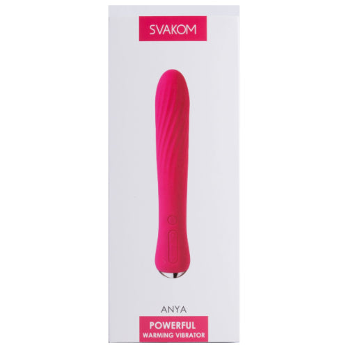 Svakom anya încălzire reîncărcabilă vibrator de silicon