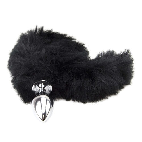 Furry Fantasy Black Panther Tail Buttug
