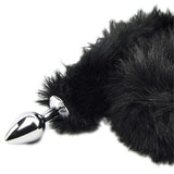 Furry Fantasy Black Panther Tail Buttug