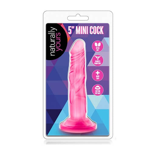 Nybegynnere sugekopp dildo 5 tommer rosa