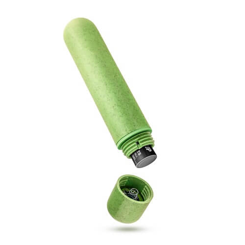 Gaia biologisch abbaubarer Öko -Bullet -Vibrator grün