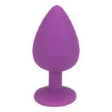 Joy Joy Jeweled Silicone Butt Purple Purple - Large
