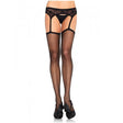 Leg Avenue Sheer Stockings with attached Garterbelt