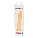 Loving Joy Realistic Silicone 7,5 tommer strap-on dildo