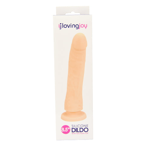 Loving Joy Realistic Silicone 8,5 tommer strap-on dildo