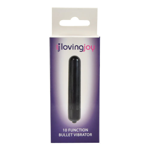 Loving Joy 10 Funcție Vibrator de gloanțe Obsidian