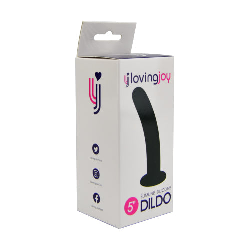 Loving Joy Slimline Silicon Dildo 5 inch