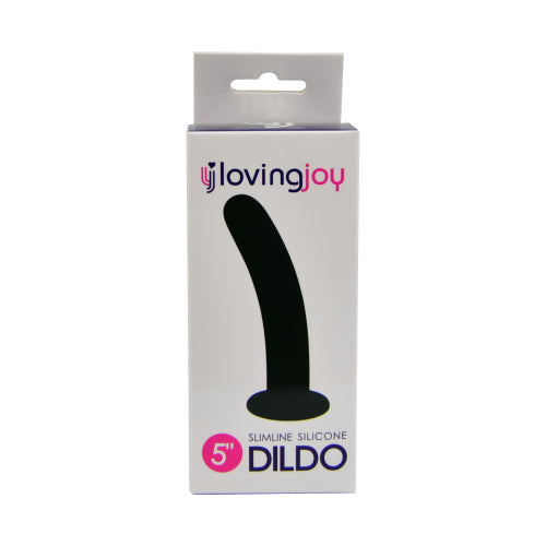 AMAN AMOR Joy Slimline Silicone consolador 5 pulgadas