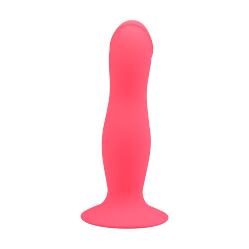 Milující radost 6 palcová silikonová dildo s růžovým přísahám