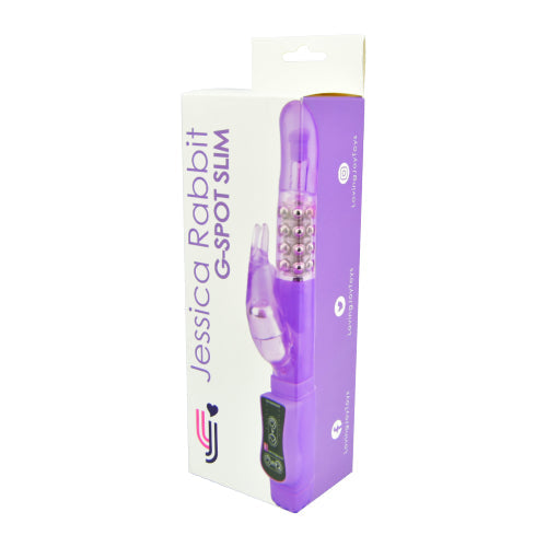 Jessica Rabbit G-spot slim vibrator violet