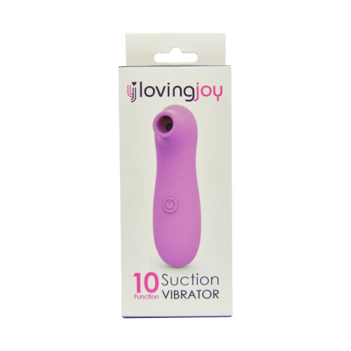 Kärleksfull glädje 10 funktion klitoris sugvibrator rosa