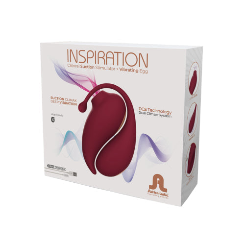 Adrien Lastic Inspiration Stimulateur d'aspiration clitorale et œuf vibrant