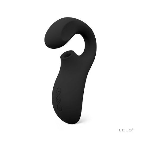 جهاز التدليك الصوتي إنجما ثنائي التحفيز من ليلو، أسود