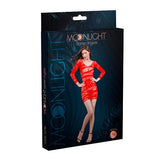 Moonlight Red Net mini -jurk één maat