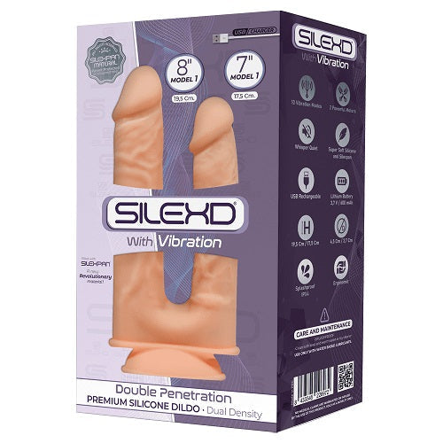 SilexD Realistic Vibrating Double Penetrator