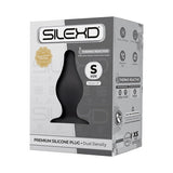Silexd Dual Density Tapered Silicon Butt Plug klein