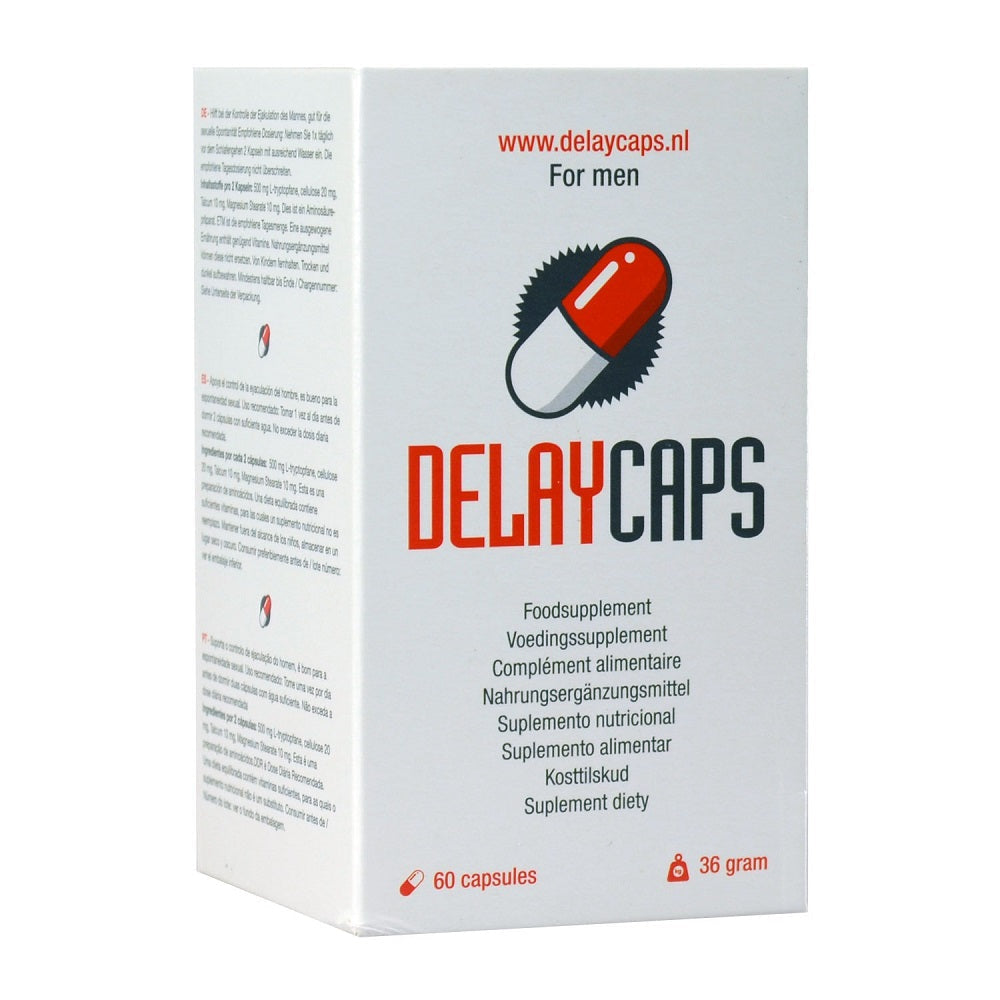 Delaycaps Performance Enhancement Pills (60 Pack)