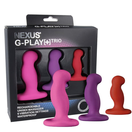 Nexus GPLAYTRIO Vibrator Pack S/M/L