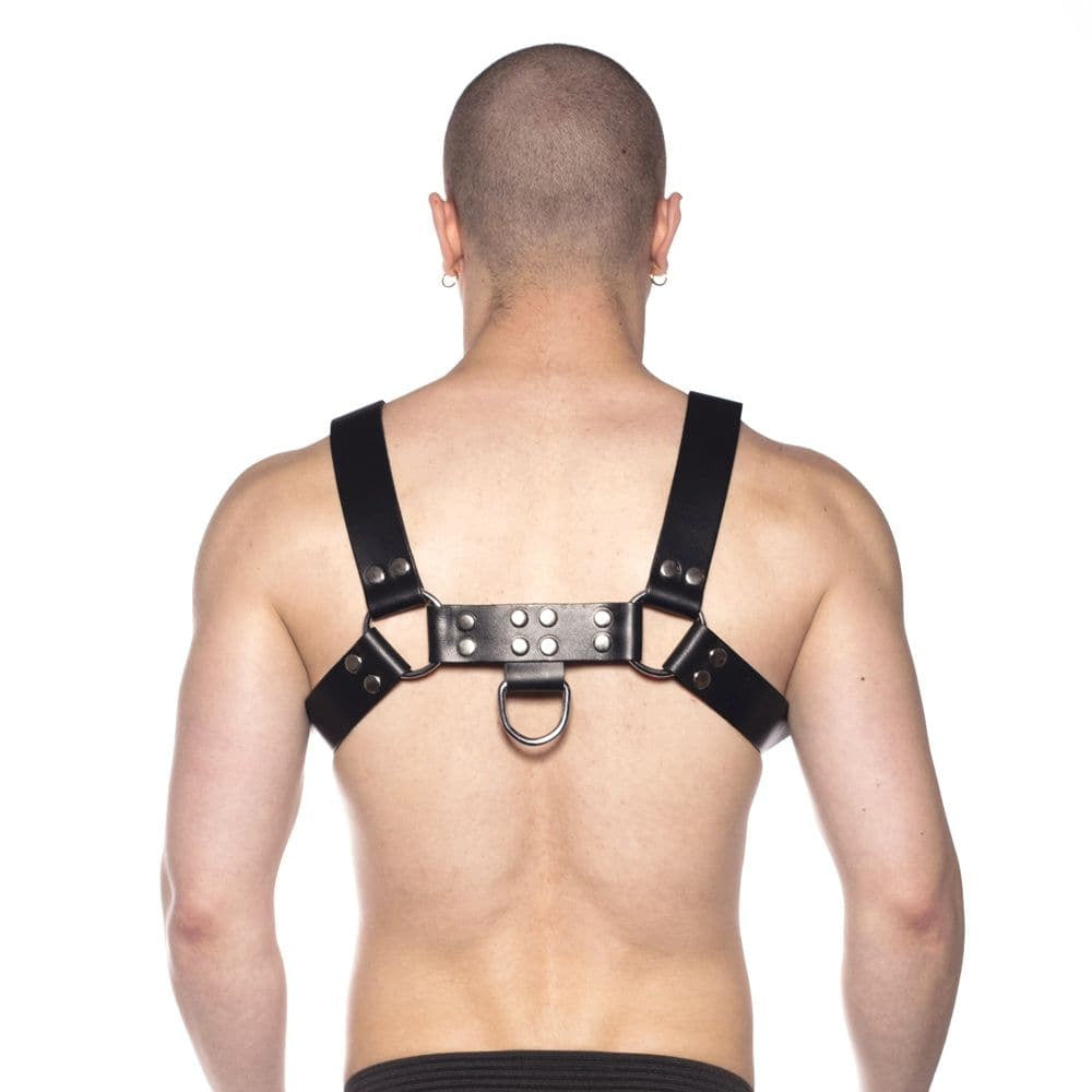 Prowler Red Butch Harness Black/Silver Large