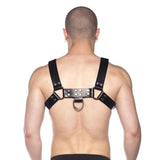 Prowler Red Butch Harness Black/Silver Small