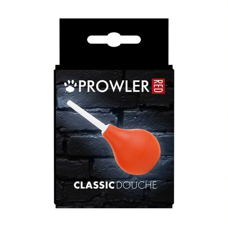 Prowler RED Small Bulb Douche Orange 89ml: "Effortless Cleanse: Compact Silicone Douche - Orange"