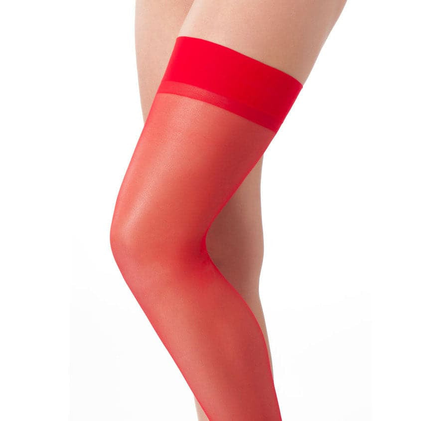 红色性感的长袜