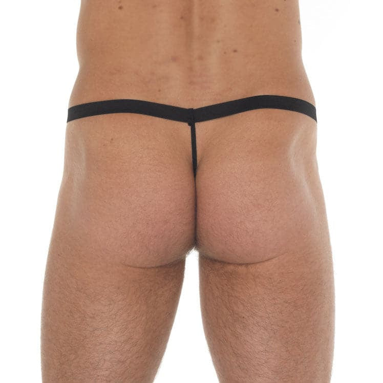 Herren sehen durch Gstring