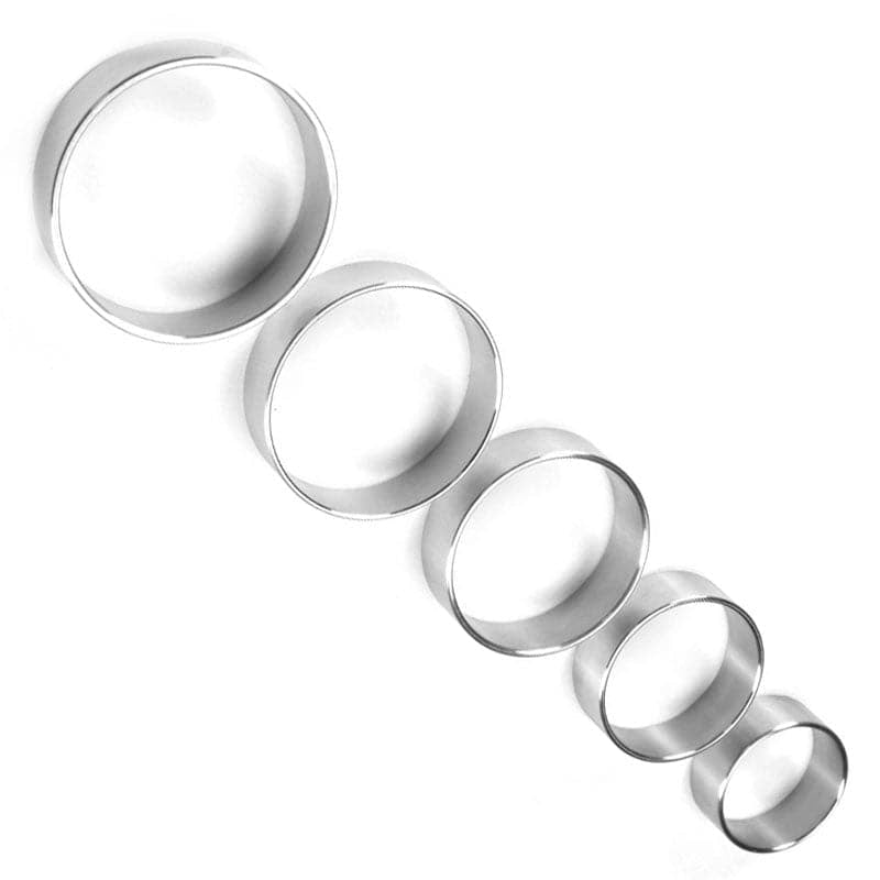 Tynd metal 1,5 tommer diameter bred pikring ring
