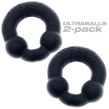 Oxballs UltraBalls 2 -pack cockring - plus + silikon specialutgåva natt