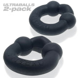 Oxballs Ultraballs 2er-Pack Cockring – Plus + Silikon Special Edition Night 