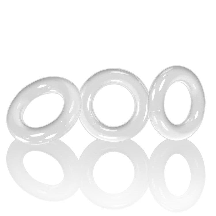 WILLY RINGS 3er-Pack Cockringe weiß 