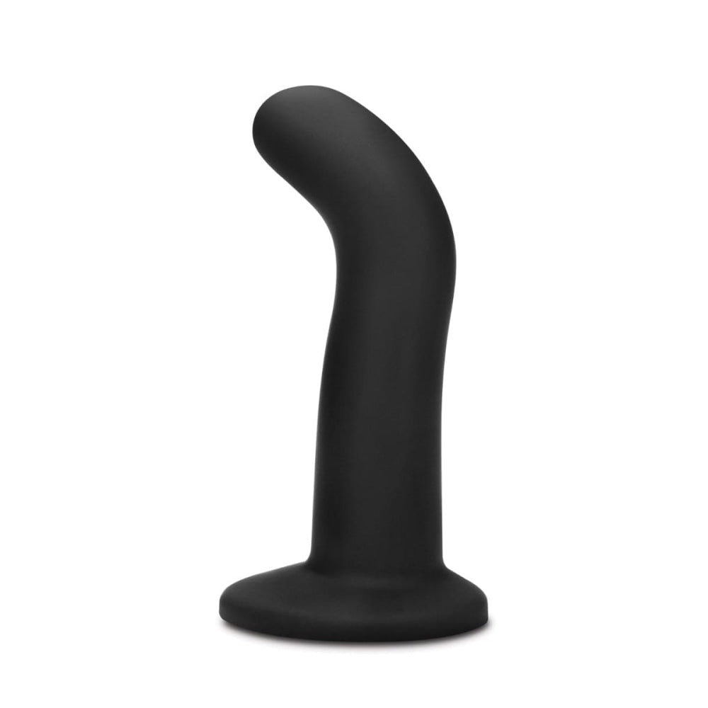 WhipSmart 5,5 inča daljinski upravljač vibrirajući dildo - crno